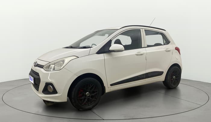 2015 Hyundai Grand i10 SPORTZ 1.2 KAPPA VTVT, Petrol, Manual, 60,718 km, Left Front Diagonal