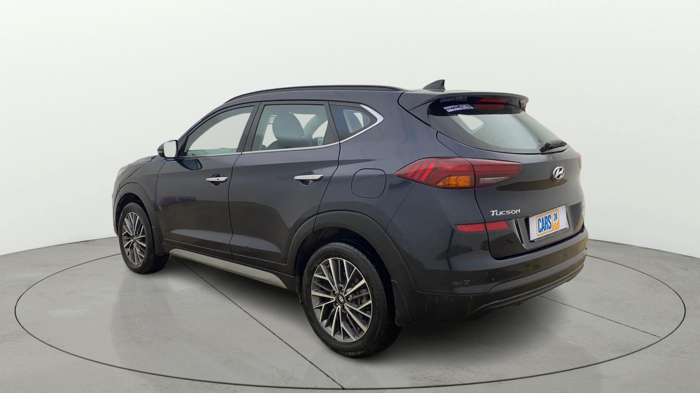 2021 Hyundai Tucson GLS 2WD AT PETROL, Petrol, Automatic, 83,851 km, Left Back Diagonal