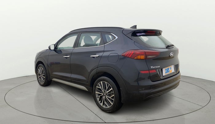 2021 Hyundai Tucson GLS 2WD AT PETROL, Petrol, Automatic, 83,796 km, Left Back Diagonal
