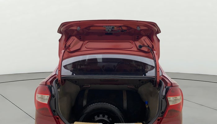 2018 Ford Figo Aspire TITANIUM 1.2 PETROL, CNG, Manual, 52,950 km, Boot Door Open