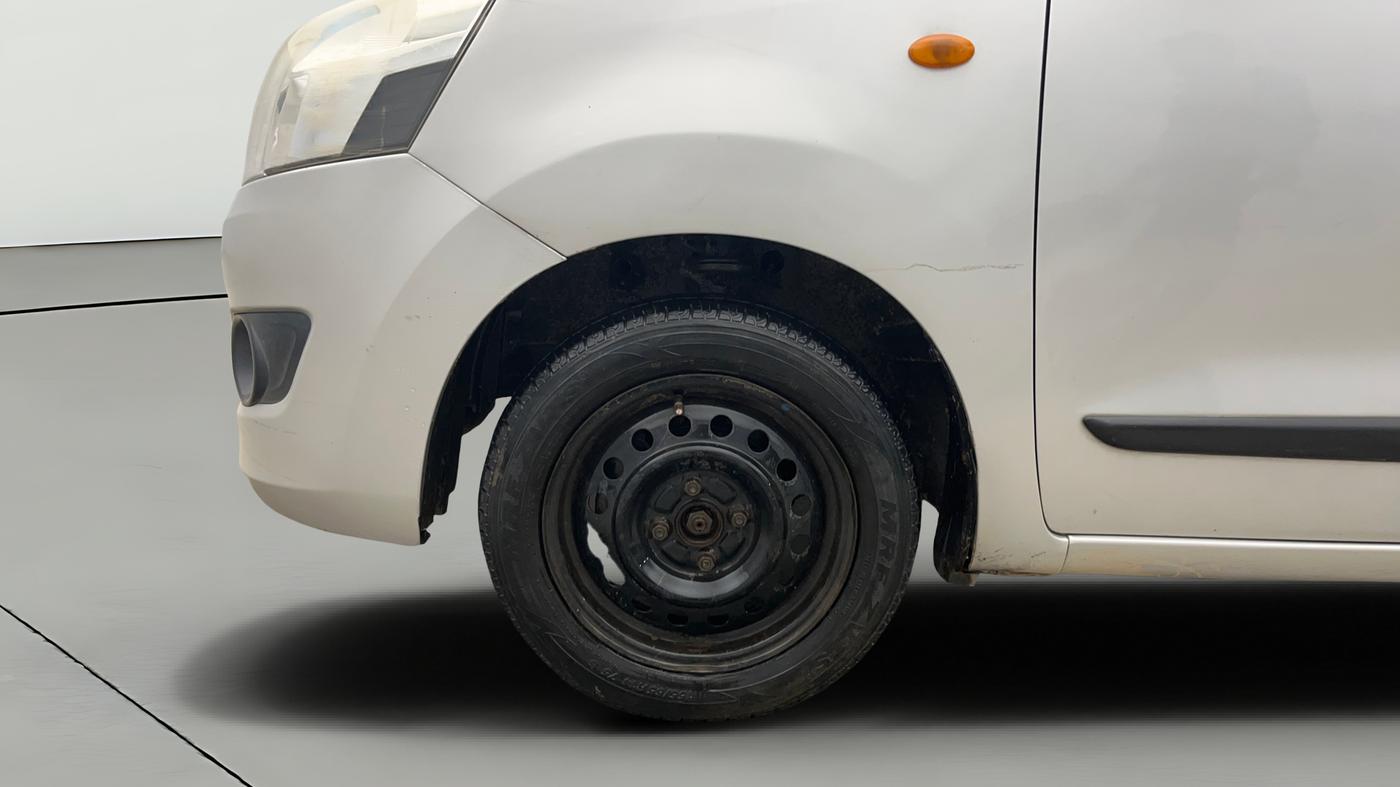 2015 Maruti Wagon R 1.0 VXI, Petrol, Manual, 54,011 km, Left Front Wheel