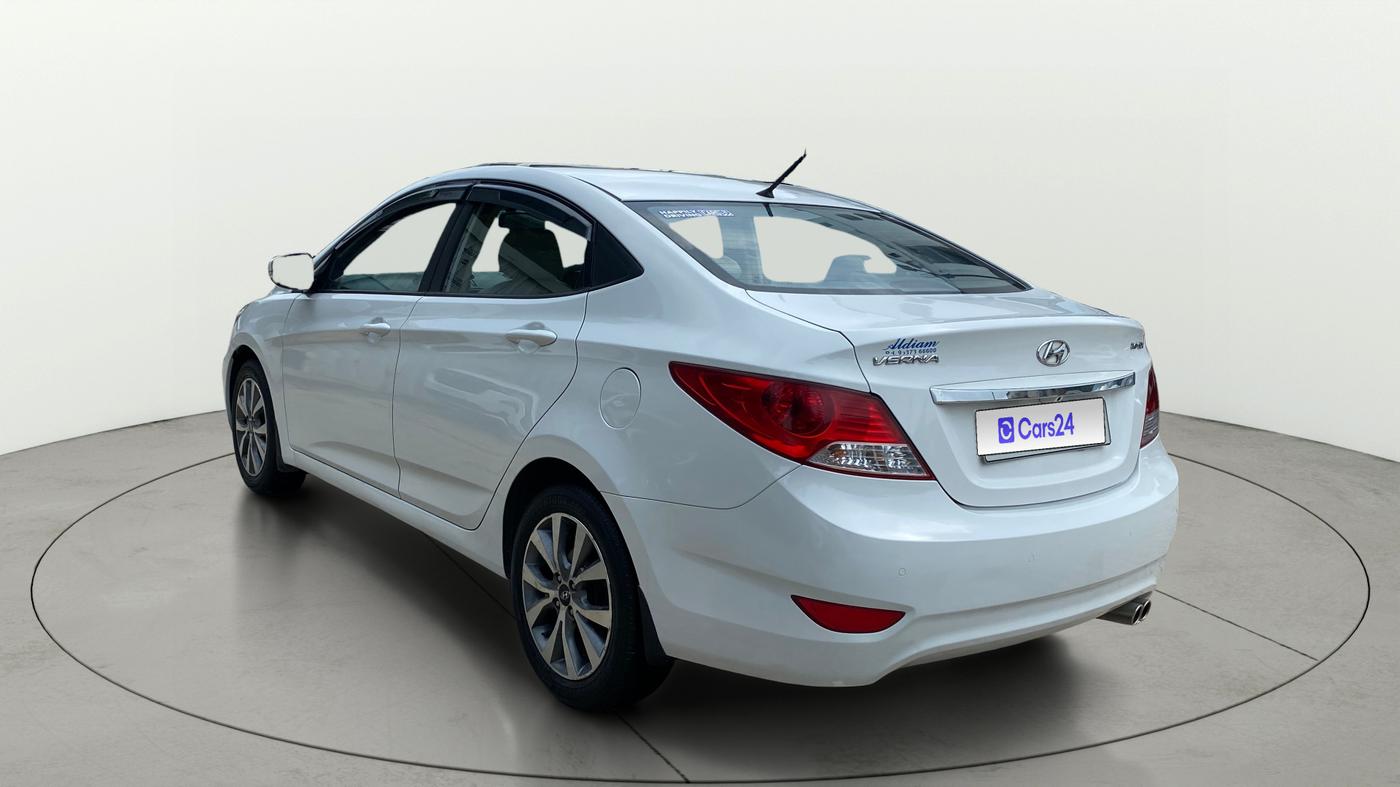 2014 Hyundai Verna FLUIDIC 1.6 VTVT SX, Petrol, Manual, 61,445 km, Left Back Diagonal