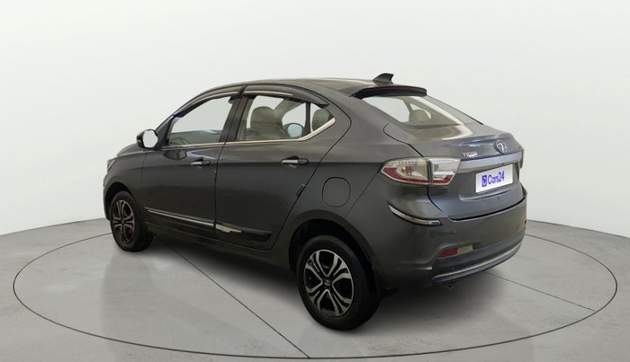 2022 Tata TIGOR XZ PLUS CNG LEATHERETTE PACK, CNG, Manual, 48,712 km, Left Back Diagonal