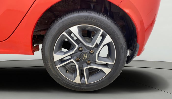 2021 Tata Tiago XZA PLUS PETROL, Petrol, Automatic, 20,849 km, Left Rear Wheel
