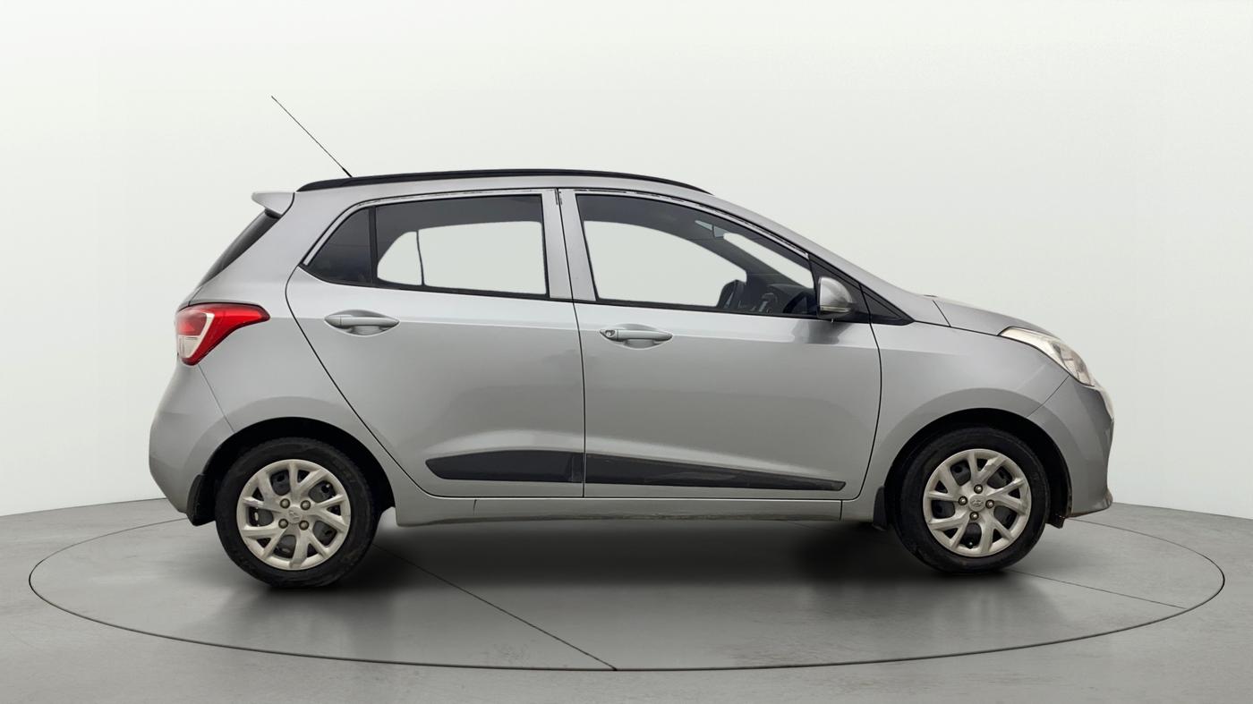 2019 Hyundai Grand i10 SPORTZ 1.2 KAPPA VTVT, Petrol, Manual, 67,982 km, Right Side View
