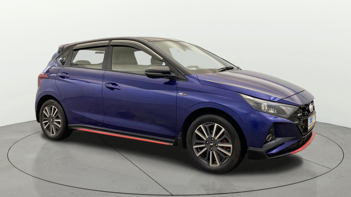 2021 Hyundai NEW I20 N LINE N8 1.0 TURBO GDI IMT, Petrol, Manual, 69,210 km, Right Front Diagonal