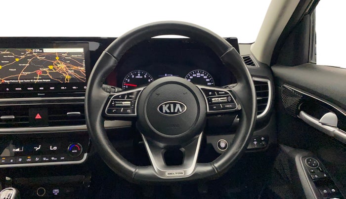 2021 KIA SELTOS HTX ANNIVERSARY EDITION 1.5 PETROL, Petrol, Manual, 55,426 km, Steering Wheel Close Up