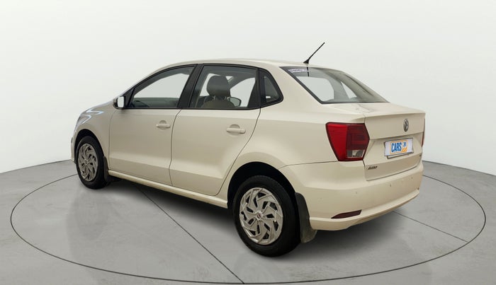 2017 Volkswagen Ameo COMFORTLINE 1.5 AT, Diesel, Automatic, 1,07,411 km, Left Back Diagonal