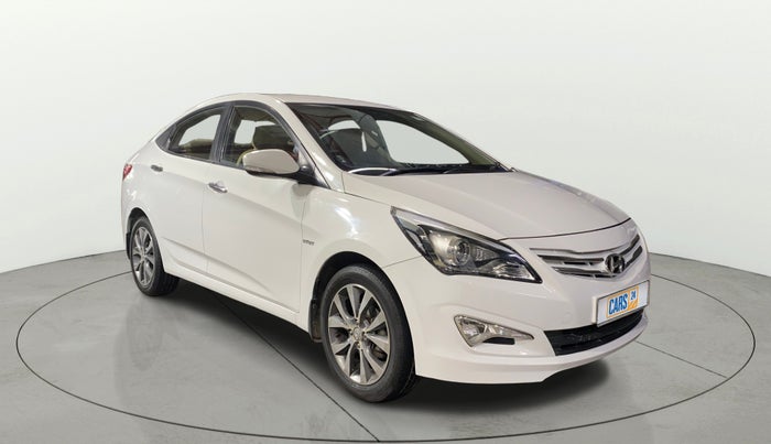 2017 Hyundai Verna 1.6 VTVT SX (O) AT, Petrol, Automatic, 25,039 km, Right Front Diagonal