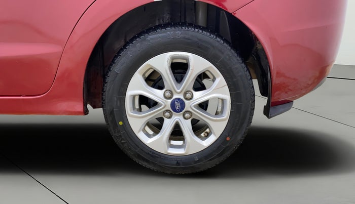 2018 Ford Figo Aspire TITANIUM 1.2 PETROL, CNG, Manual, 52,950 km, Left Rear Wheel