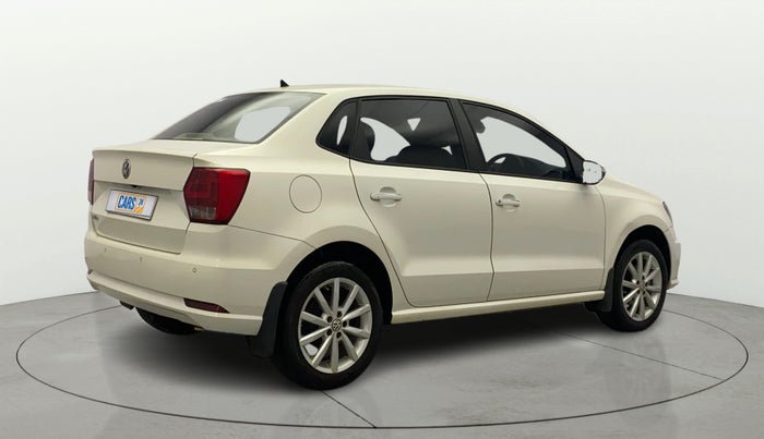 2017 Volkswagen Ameo HIGHLINE1.2L, Petrol, Manual, 1,02,380 km, Right Back Diagonal