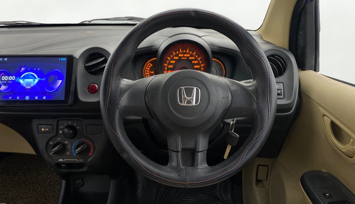 2014 Honda Amaze 1.2L I-VTEC EX, Petrol, Manual, 1,12,676 km, Steering Wheel Close Up