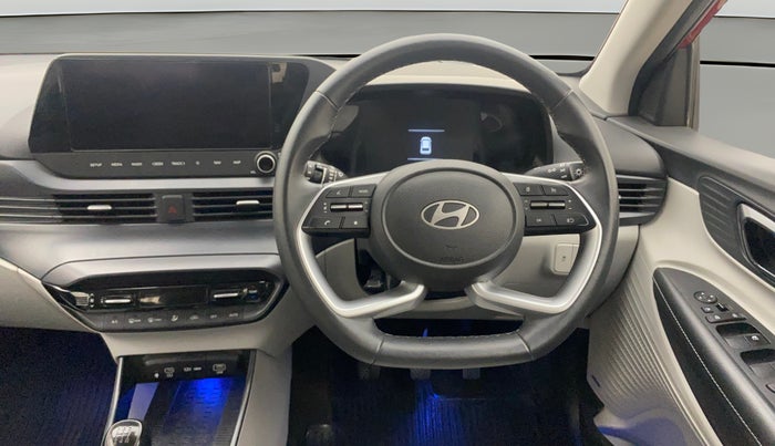 2023 Hyundai NEW I20 ASTA (O) 1.2 MT, Petrol, Manual, 10,012 km, Steering Wheel Close Up