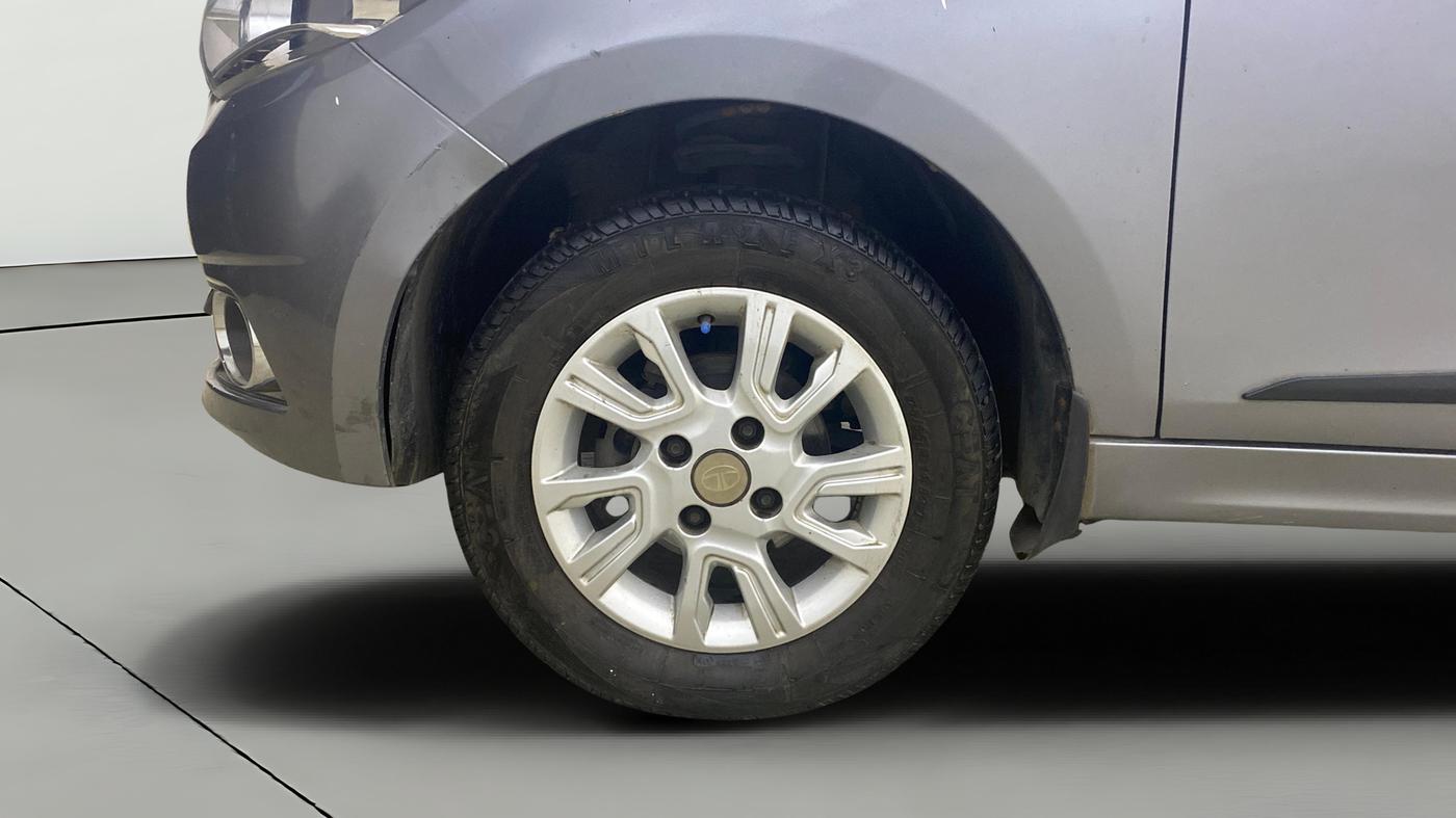 2018 Tata Tiago XZ PETROL, Petrol, Manual, 50,095 km, Left Front Wheel
