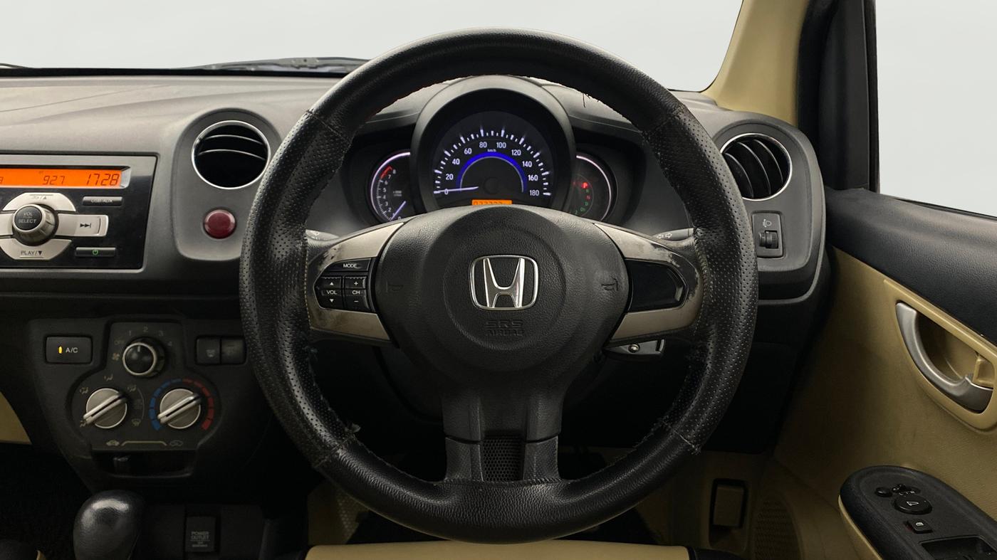 2016 Honda Brio VX AT, Petrol, Automatic, 72,722 km, Steering Wheel Close Up
