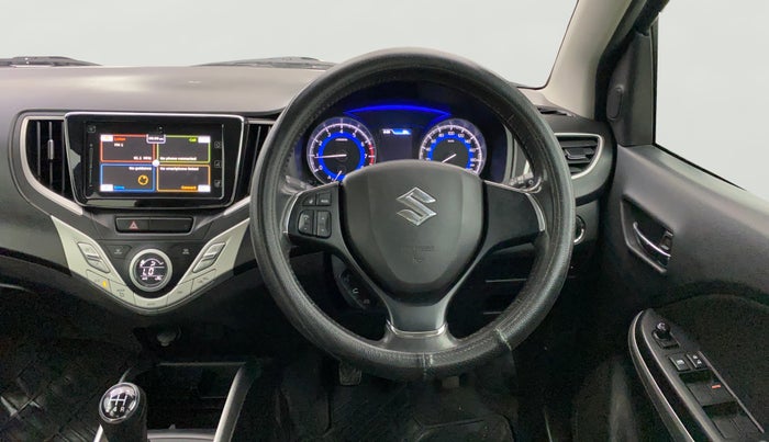 2018 Maruti Baleno ALPHA PETROL 1.2, Petrol, Manual, 58,633 km, Steering Wheel Close Up