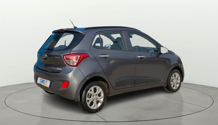2014 Hyundai Grand i10 SPORTZ 1.2 KAPPA VTVT, Petrol, Manual, 40,871 km, Right Back Diagonal