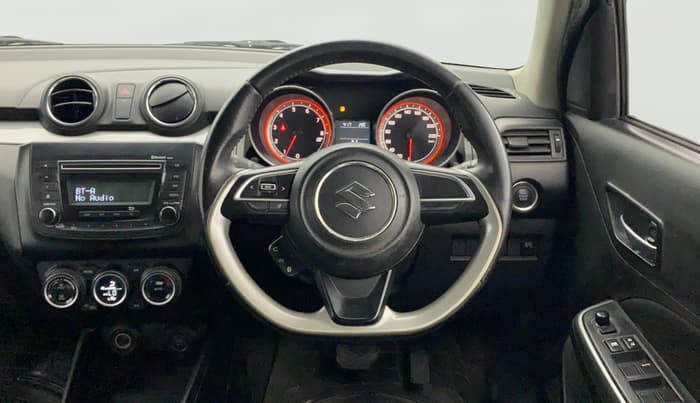 2018 Maruti Swift ZXI AMT, Petrol, Automatic, 46,527 km, Steering Wheel Close Up
