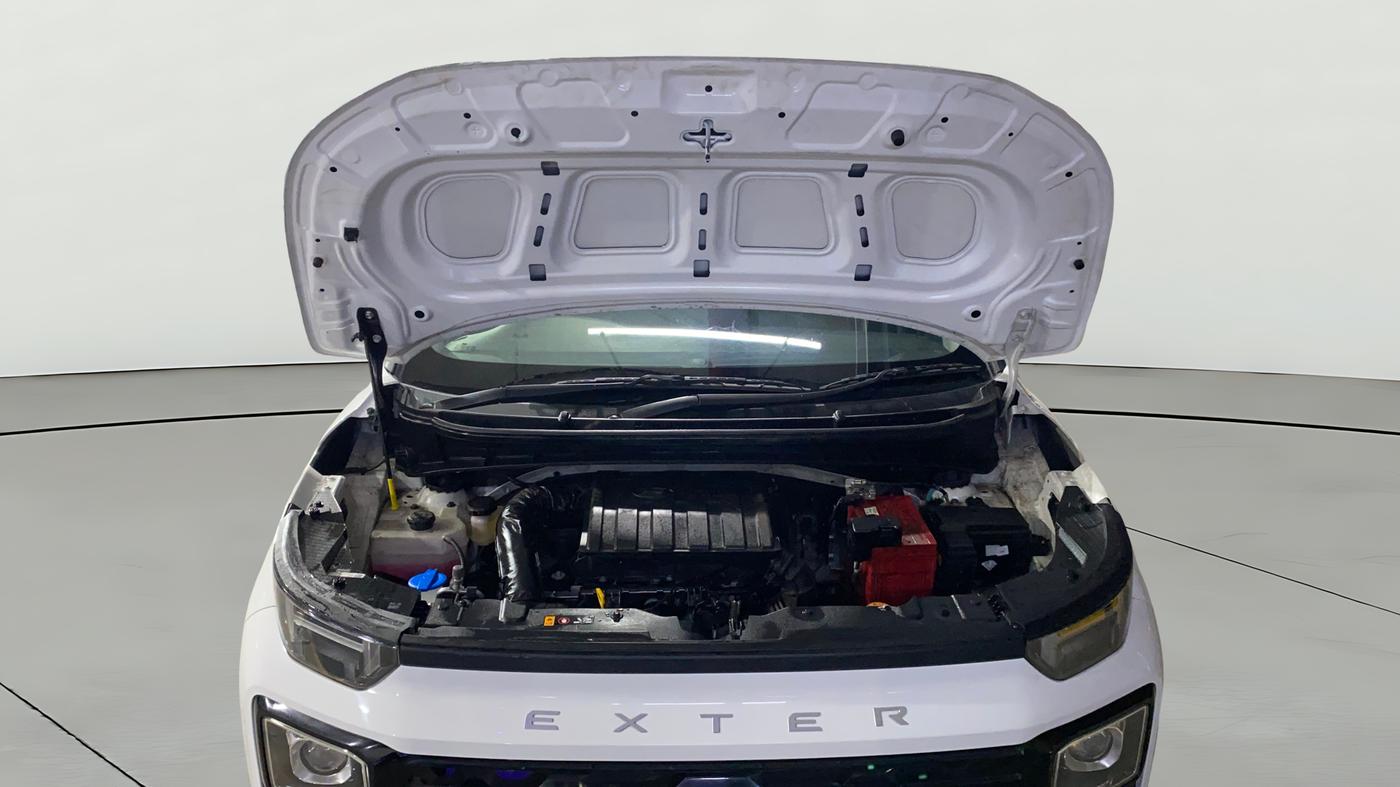 2024 Hyundai EXTER SX (O) CONNECT, Petrol, Manual, 13,411 km, Open Bonet