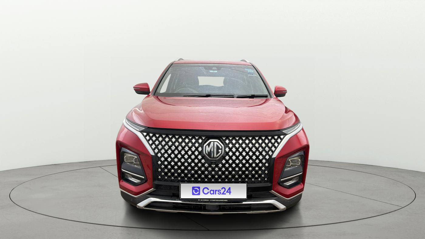 2023 MG HECTOR PLUS SAVVY PRO 1.5 TURBO CVT 6 STR, Petrol, Automatic, 15,647 km, Front