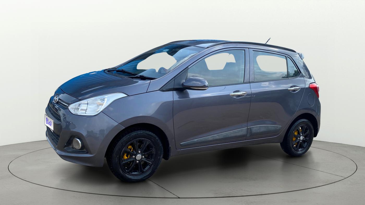 2014 Hyundai Grand i10 ASTA 1.2 KAPPA VTVT, Petrol, Manual, 80,817 km, Left Front Diagonal