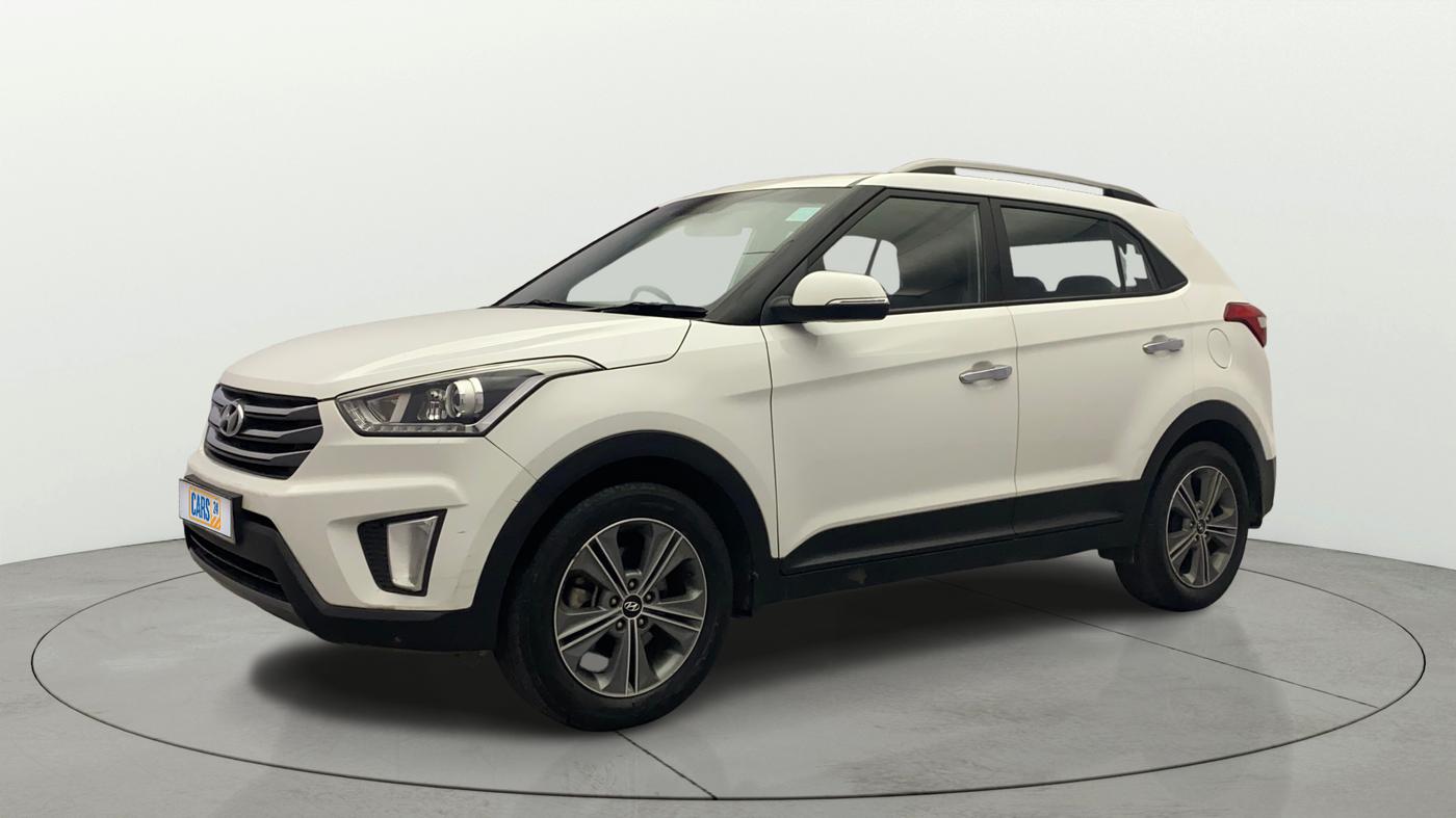 2016 Hyundai Creta SX PLUS AT 1.6 PETROL, Petrol, Automatic, 92,748 km, Left Front Diagonal
