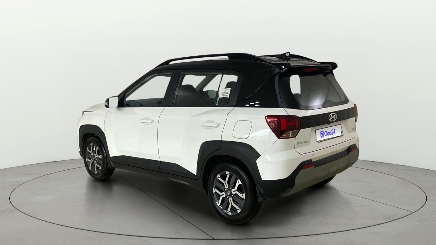 2024 Hyundai EXTER SX 1.2 AMT DUAL TONE, Petrol, Automatic, 18,660 km, Left Back Diagonal
