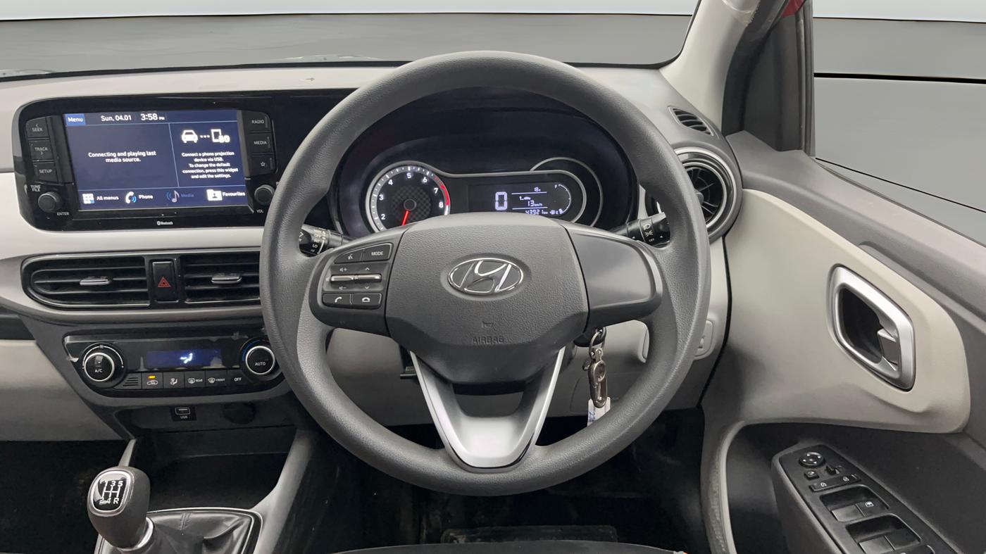 2021 Hyundai GRAND I10 NIOS SPORTZ 1.2 KAPPA VTVT, Petrol, Manual, 43,900 km, Steering Wheel Close Up