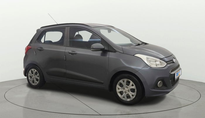 2015 Hyundai Grand i10 SPORTZ 1.2 KAPPA VTVT, CNG, Manual, 82,447 km, Right Front Diagonal