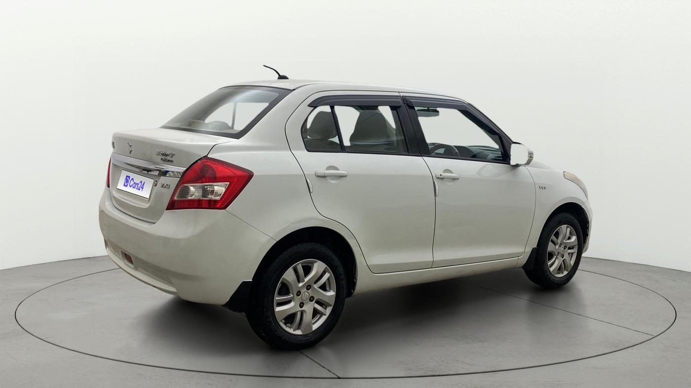 2013 Maruti Swift Dzire ZXI, Petrol, Manual, 74,304 km, Right Back Diagonal