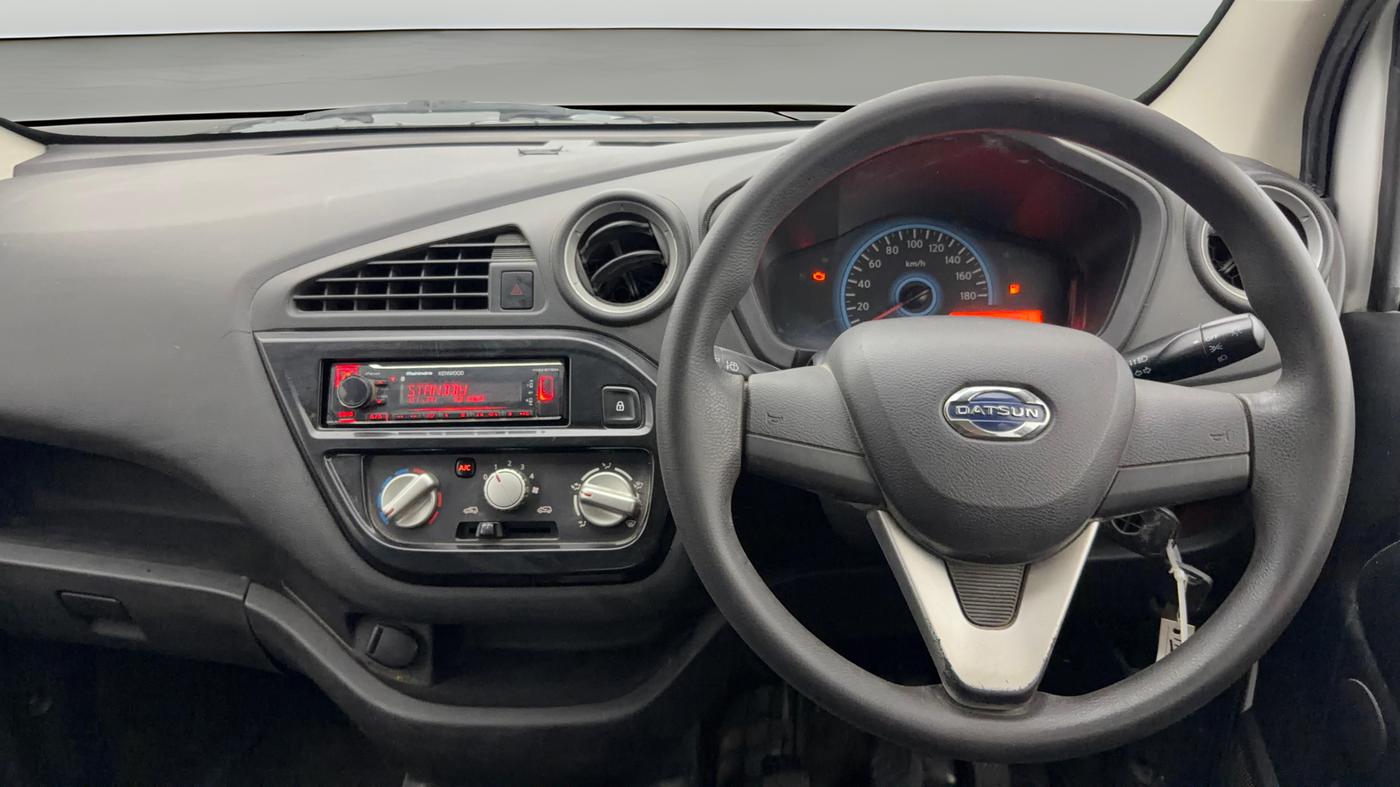 2017 Datsun Redi Go T(O) 1.0, CNG, Manual, 67,896 km, Steering Wheel Close Up