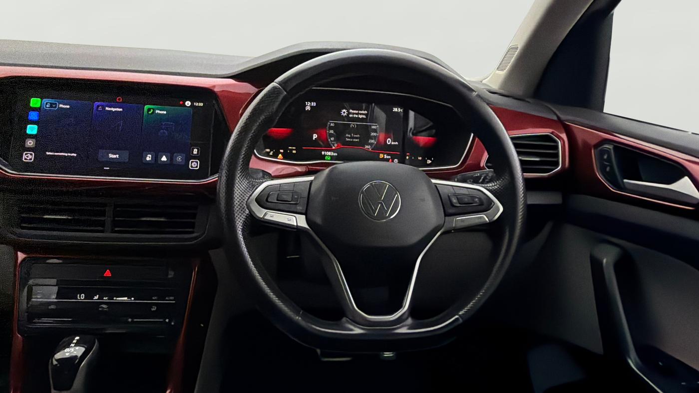 2021 Volkswagen TAIGUN GT PLUS 1.5 TSI DSG, Petrol, Automatic, 91,073 km, Steering Wheel Close Up