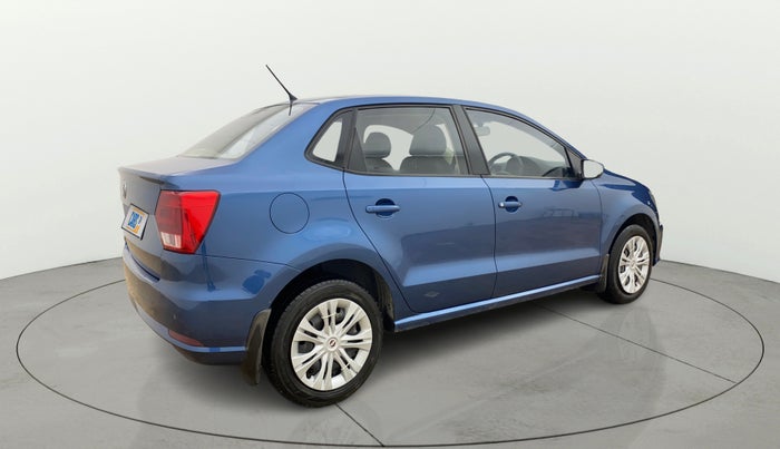 2017 Volkswagen Ameo COMFORTLINE 1.2L, Petrol, Manual, 1,22,241 km, Right Back Diagonal