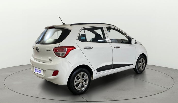 2014 Hyundai Grand i10 SPORTZ 1.2 KAPPA VTVT, Petrol, Manual, 91,596 km, Right Back Diagonal