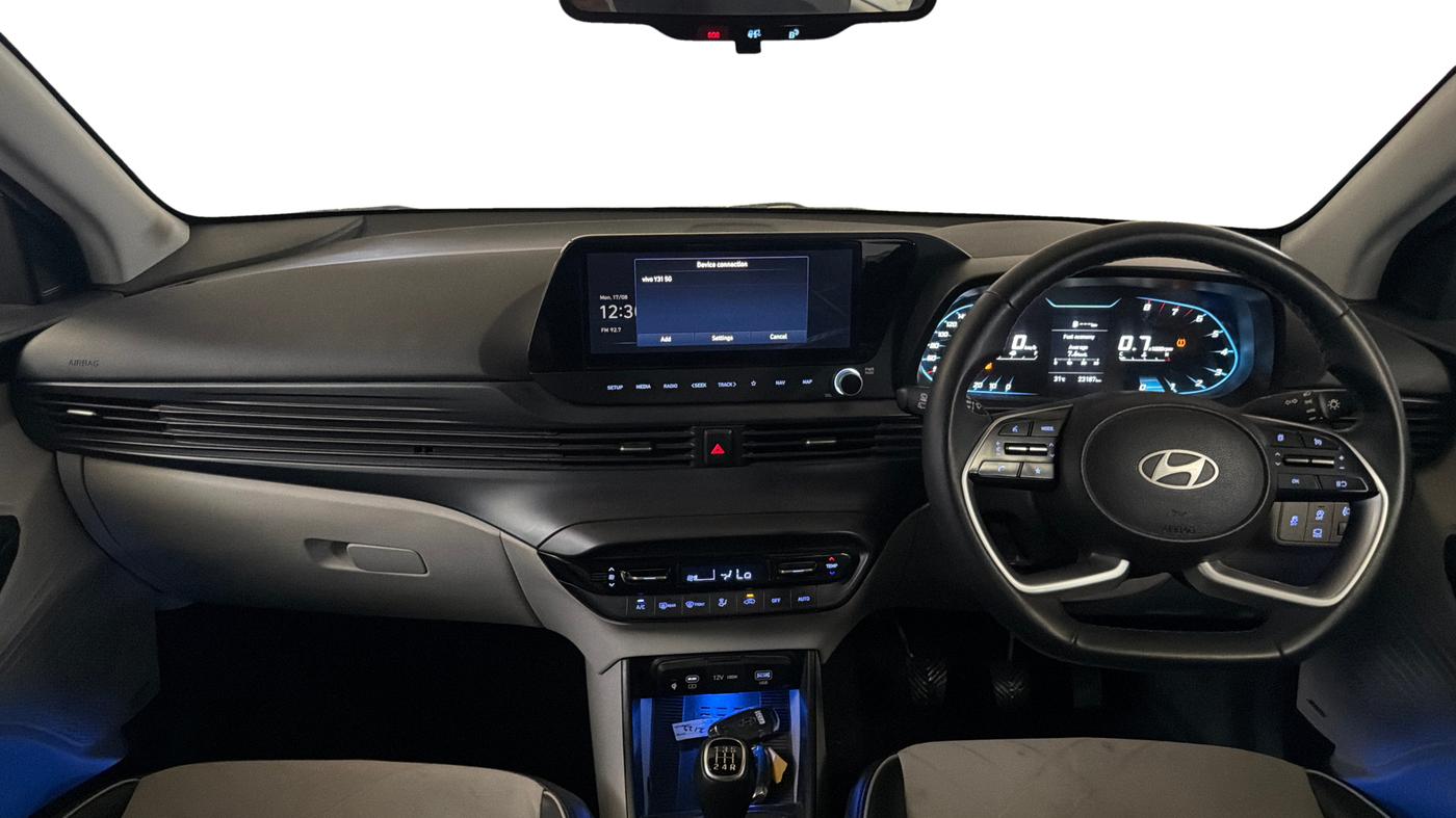 2023 Hyundai NEW I20 ASTA (O) 1.2 MT, Petrol, Manual, 23,176 km, Dashboard