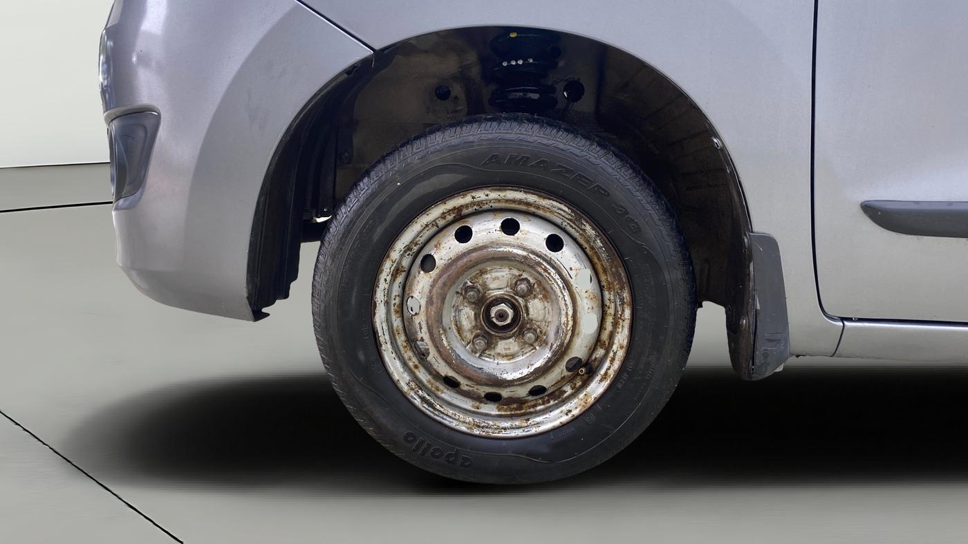 2018 Maruti Wagon R 1.0 LXI CNG, CNG, Manual, 70,117 km, Left Front Wheel