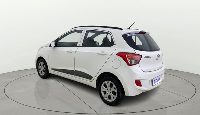 2015 Hyundai Grand i10 SPORTZ 1.2 KAPPA VTVT, Petrol, Manual, 53,268 km, Left Back Diagonal