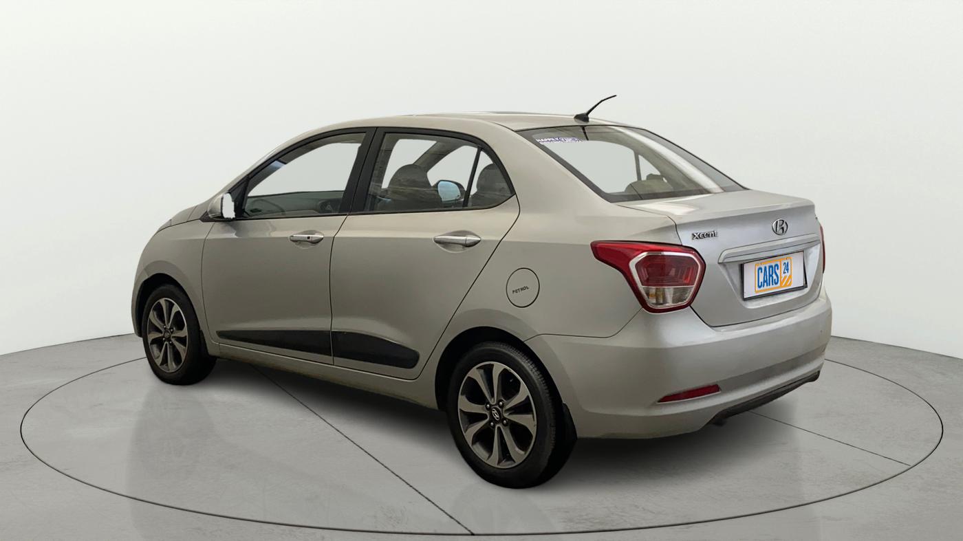 2014 Hyundai Xcent SX AT 1.2 (O), Petrol, Automatic, 10,886 km, Left Back Diagonal