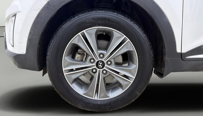 2016 Hyundai Creta SX PLUS  ANNIVERSARY EDITION 1.6 PETROL, Petrol, Manual, 58,326 km, Left Front Wheel