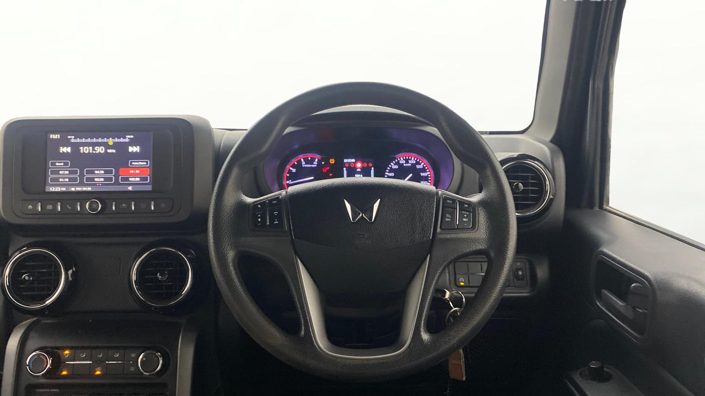 2024 Mahindra Thar LX D HT 2WD MT, Diesel, Manual, 35,949 km, Steering Wheel Close Up