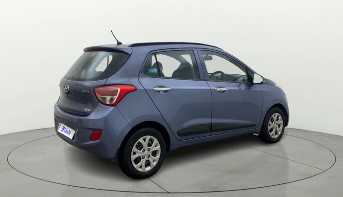 2014 Hyundai Grand i10 SPORTZ 1.2 KAPPA VTVT, Petrol, Manual, 74,156 km, Right Back Diagonal