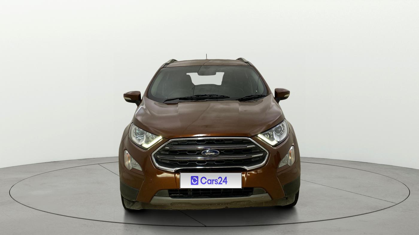 2019 Ford Ecosport TITANIUM 1.5L DIESEL, Diesel, Manual, 1,09,199 km, Front