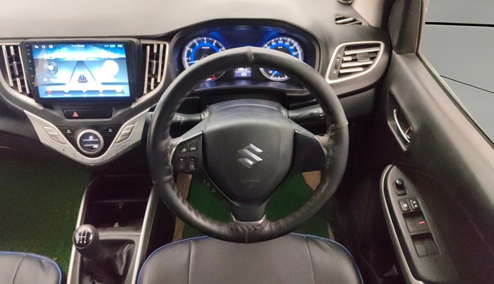 2018 Maruti Baleno DELTA PETROL 1.2, Petrol, Manual, 73,881 km, Steering Wheel Close Up