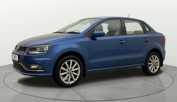 2017 Volkswagen Ameo HIGHLINE PLUS 1.5L AT 16 ALLOY, Diesel, Automatic, 40,829 km, Left Front Diagonal