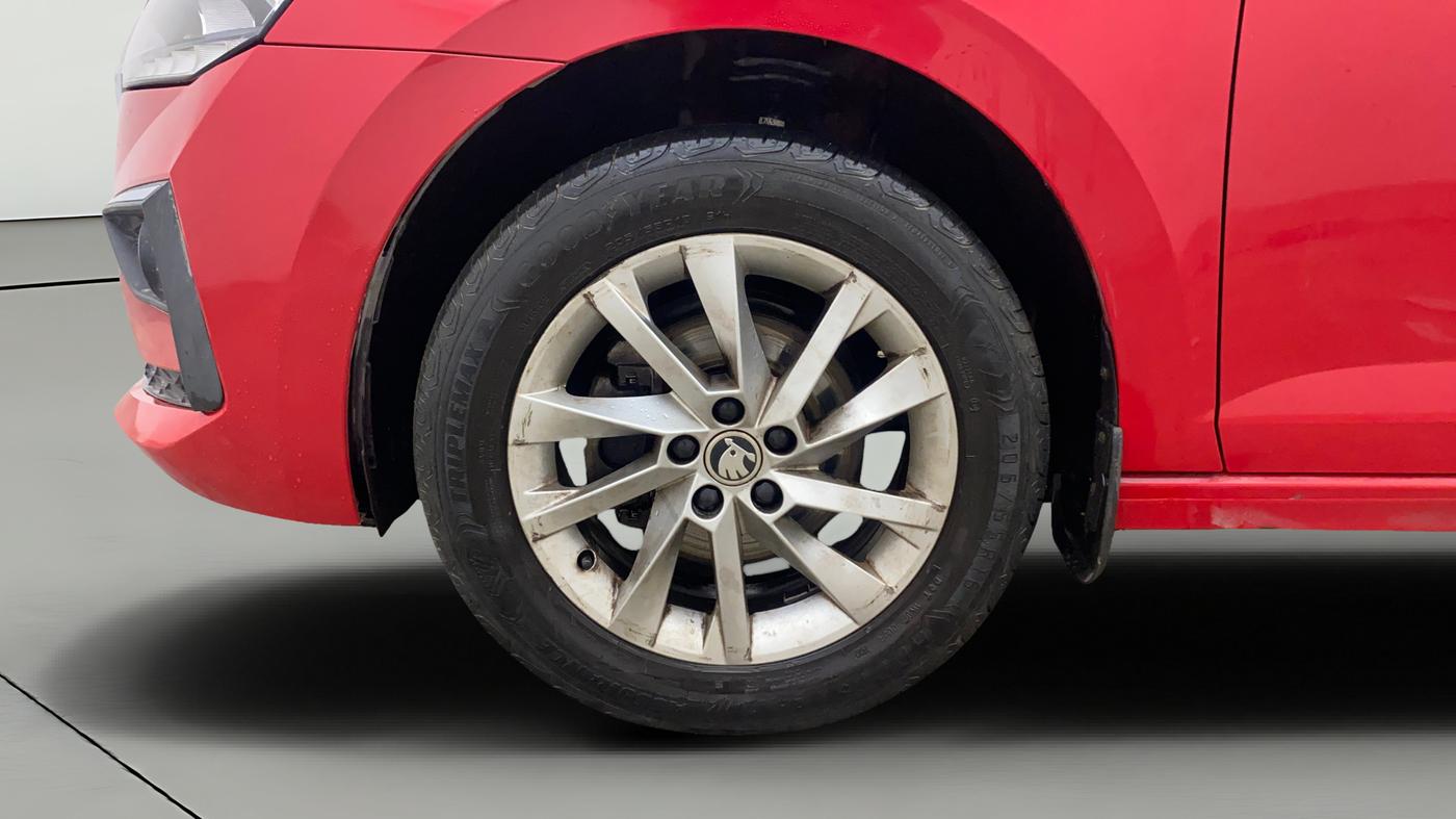2022 Skoda SLAVIA AMBITION 1.0L TSI AT, Petrol, Automatic, 46,095 km, Left Front Wheel