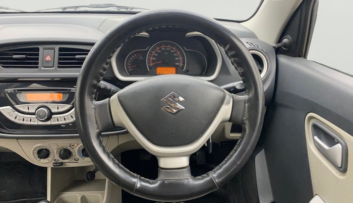 2015 Maruti Alto K10 VXI, Petrol, Manual, 1,42,206 km, Steering Wheel Close Up