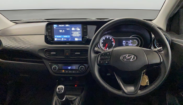 2021 Hyundai GRAND I10 NIOS SPORTZ 1.2 KAPPA VTVT DUAL TONE, Petrol, Manual, 35,994 km, Steering Wheel Close Up