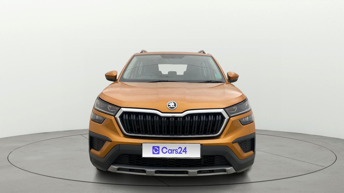 2023 Skoda KUSHAQ AMBITION 1.0L TSI AT, Petrol, Automatic, 15,555 km, Front