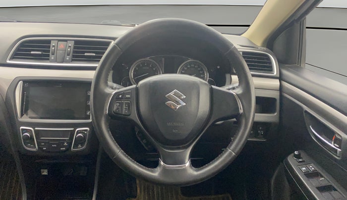 2018 Maruti Ciaz S 1.4 MT PETROL, Petrol, Manual, 49,086 km, Steering Wheel Close Up