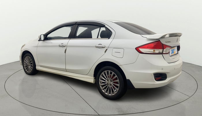 2017 Maruti Ciaz ALPHA DIESEL 1.3, Diesel, Manual, 62,351 km, Left Back Diagonal